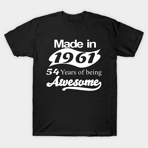 Made in 1961 T-Shirt by funnytees